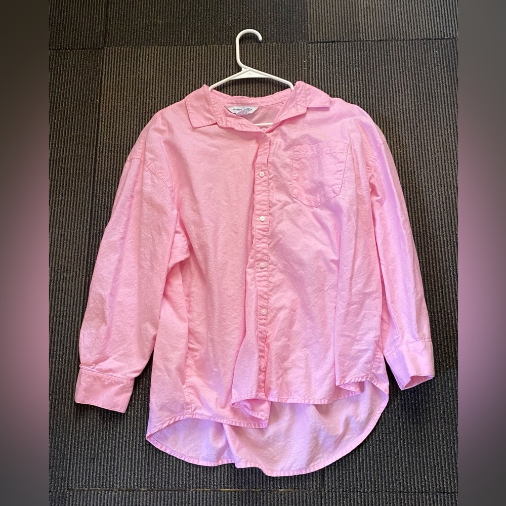 Oversized Button Down Boyfriend Shirt ⭐️